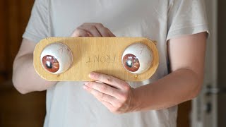 EASY creature PUPPET eye mechanism [upl. by Hammond626]