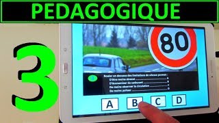 Code de la route 2024 3  Pédagogique [upl. by Tahp]