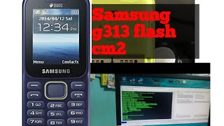 Samsung B310E flash cm2 done [upl. by Ariahs933]