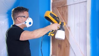 How to Spray Paint Doors  with Craig Phillips and WAGNER [upl. by Lissner]