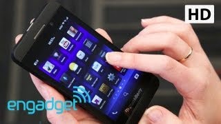 BlackBerry Z10 review  Engadget [upl. by Piero]