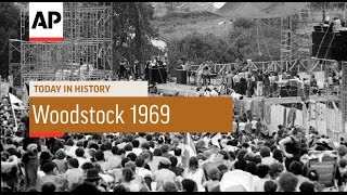 Woodstock  1969  Today in History  15 Aug 16 [upl. by Fabiola187]