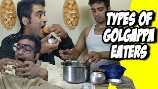 Types of Golgappa Eaters  Anil Lobo [upl. by Rothstein749]