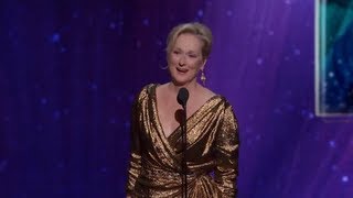 Meryl Streep Best Actress Oscars 2012 [upl. by Aryt]