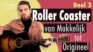 ROLLER COASTER Danny Vera gitaar tutorial pt 2 Dutch Guitar Lesson [upl. by Grant593]