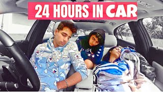 LIVING IN MY CAR FOR 24 HOURS Challenge  Rimorav Vlogs [upl. by Esdras984]