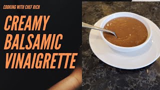 Homemade Balsamic Vinaigrette  CREAMY and DELICIOUS [upl. by Nyliuqcaj969]