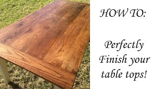 How to finish your dining table professionally [upl. by Hobie241]