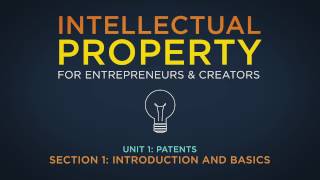 Lecture 4 Patent Law amp Litigation [upl. by Laerol149]