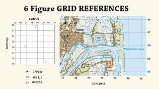 How to Read a 6 Figure Grid Reference [upl. by Miquela671]