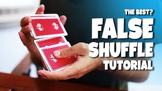 The EASIEST False Shuffle  MAGIC TUTORIAL [upl. by Kjersti]