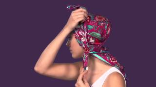 How To Tie A Scarf  Scarf Styling Guide The Boho Head Wrap [upl. by Olegnad]