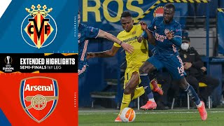 Villarreal vs Arsenal Extended Highlights  Europa League SemiFinals  UCL on CBS Sport [upl. by Gawen]