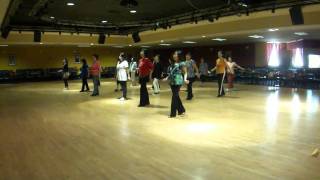 Bosa Nova Line Dance Demo amp Walk Through [upl. by Nuri]