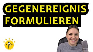 GEGENEREIGNIS formulieren – Mindestens 1 Pilz ist giftig Wahrscheinlichkeit Stochastik [upl. by Sellma]