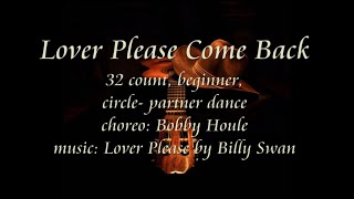 Lover Please Come Back  Line Dance  Partner Dance [upl. by Dusa]