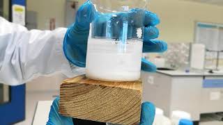 demonstration of exothermic and endothermic reactions [upl. by Bonny]