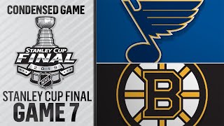 061219 Cup Final Gm7 Blues  Bruins [upl. by Chaffinch]