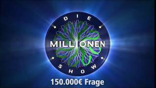 150000€ Frage  Millionenshow Soundeffect [upl. by Odrautse]