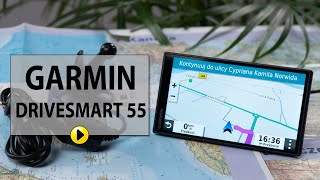 Nawigacja GARMIN DriveSmart 55 MTS EU [upl. by Notsnorb]