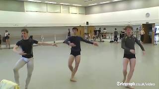 Mariinsky Ballet Class at ROH [upl. by Eednahs]