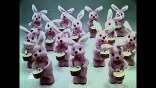 Duracell  Drumming Bunnies 1981 UK [upl. by Biondo516]