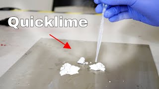 Dont Put Water on Chalk—Quicklime [upl. by Monia]