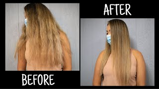 MY BRAZILIAN BLOWOUT EXPERIENCE  Hair Transformation 💆🏻‍♀️ [upl. by Iidnarb]