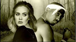 2Pac amp Adele  Hello REMIX 2018 [upl. by Bekelja]