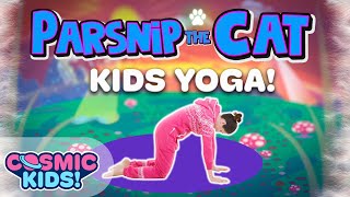 Parsnip The Cat  A Cosmic Kids Yoga Adventure [upl. by Burke]