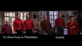 Seinfeld vs Always Sunny Comparison [upl. by Steve]