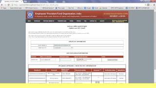 UAN Login epfo portal to Update kyc Aadhaar etc [upl. by Corie178]