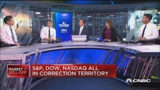 Dow drops 1100 points continues fastest 10 drop in history [upl. by Haon]