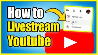 How to LIVE STREAM on YOUTUBE From PC using OBS Best Method [upl. by Nywnorb255]