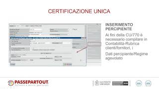 Corso Certificazione Unica 2019 [upl. by Croom]