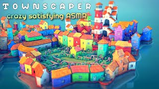 ASMR  Playing Townscaper The Satisfying ASMR Game 🏨 Learn tips amp secrets [upl. by Mayeda147]