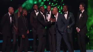 LeBron James Trolls Team at ESPYS 2016 [upl. by Oigimer19]