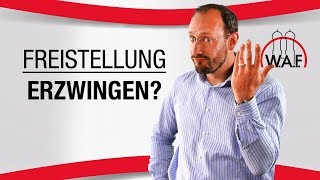 Betriebsrat Freistellung  Kann der Arbeitgeber Freistellung erzwingen  Betriebsrat Video [upl. by Cindelyn560]