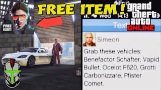 How To Activate Simeons Export Request l Unlock FREE Content l GTA Online [upl. by Dwaine]