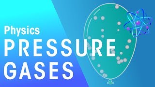 Pressure in Gases  Matter  Physics  FuseSchool [upl. by Assilram638]