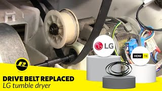 Looking to EASILY Change Your LG Tumble Dryer Belt Yourself [upl. by Jenda]