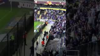 Small fight Anderlecht vs Beerschot 241021 [upl. by Calista]