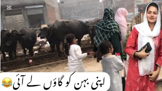 Mera Gaon🫢  Shumaila waseem vlog [upl. by Llennyl]