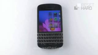 Blackberry Q10 Factory Reset [upl. by Alonzo]