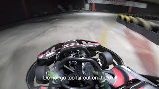 Flying Lap  ScotKart Racing Clydebank [upl. by Asir749]