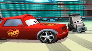 Cars Toon  Custom Chick Hicks in Monster Truck Mater Mission [upl. by Holladay942]