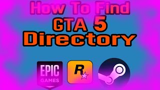 How to find GTA 5 directory [upl. by Acirrej]