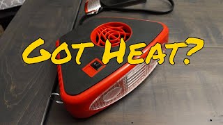 Harbor Freight 12V Auto Heater  Defroster With Light Review does it work [upl. by Agem]