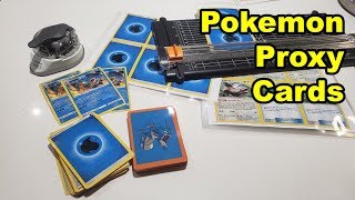 Make your own Pokemon Proxy Cards [upl. by Cirillo175]