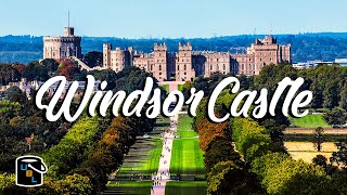 Windsor Castle Tour  The Queens Royal Residence  England Travel Ideas [upl. by Anaihs]